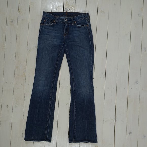 Women's 7 For All Mankind Bootcut Size 26 - Picture 2 of 7